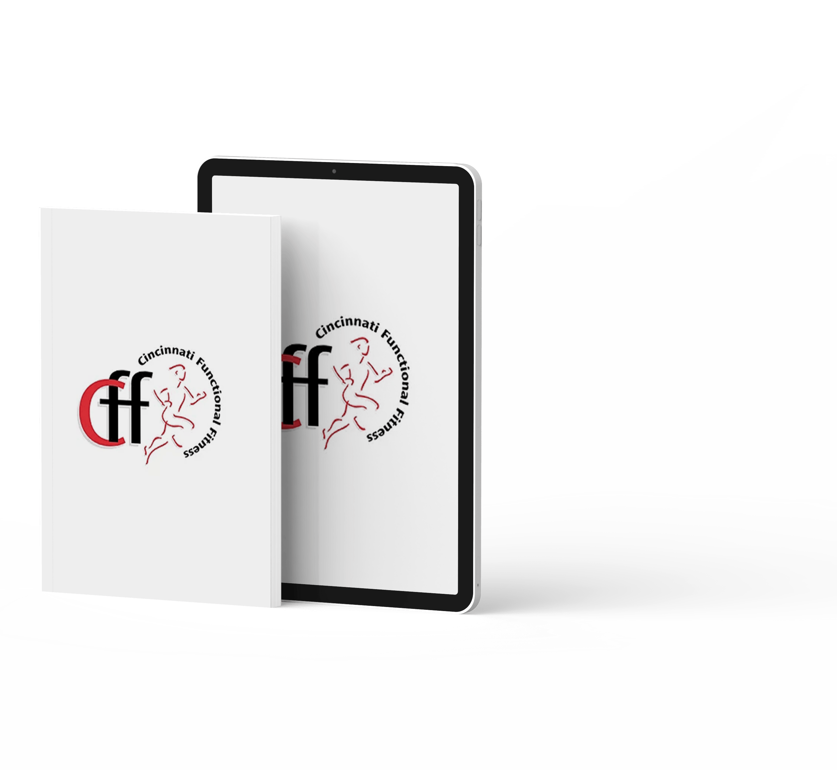 Full Ebook Mockup with Shadows