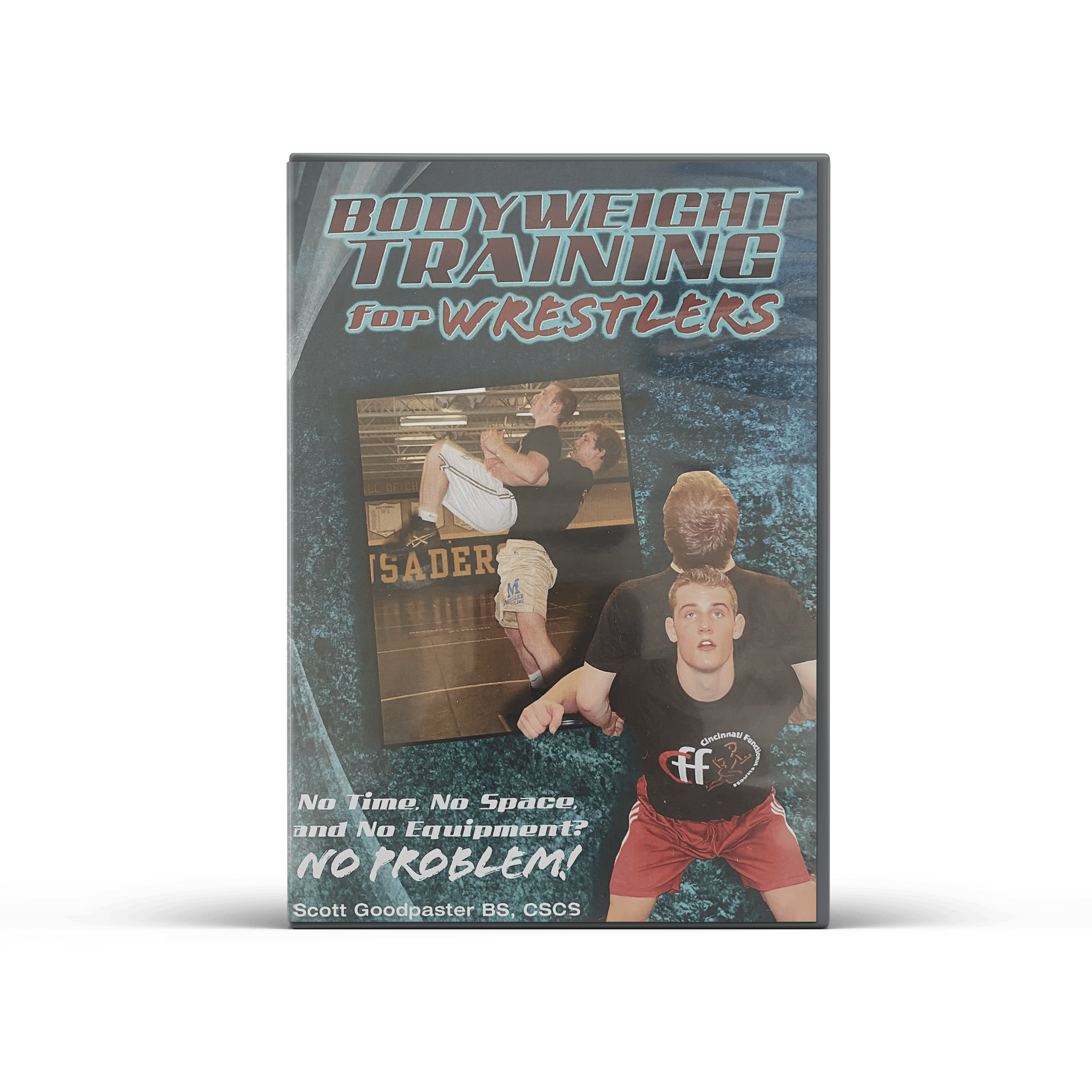 Bodyweight Training for Wrestlers DVD Mockup front